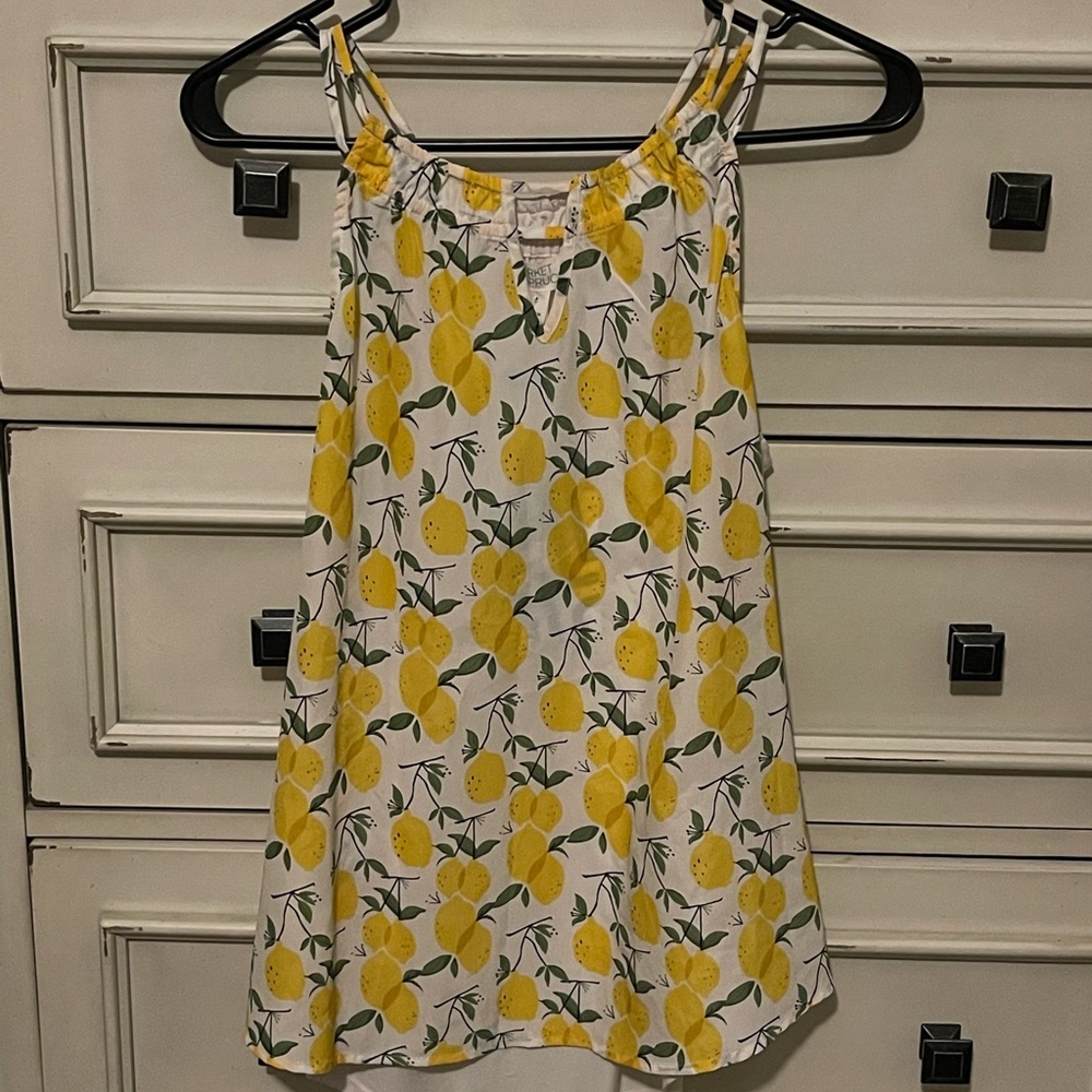 Market & Spruce lemon tank/blouse